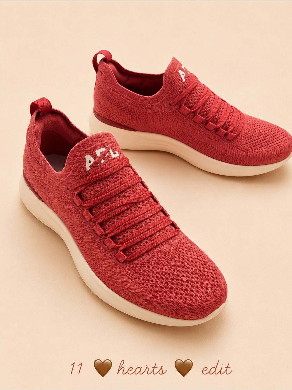 APL TechLoom Breeze Sneakers NIB Men’s 11.5 Cedar Running Shoes MSRP $220